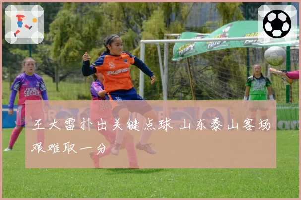 王大雷扑出关键点球 山东泰山客场艰难取一分